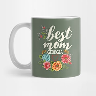 Best Mom From GEORGIA, mothers day USA, presents gifts Mug